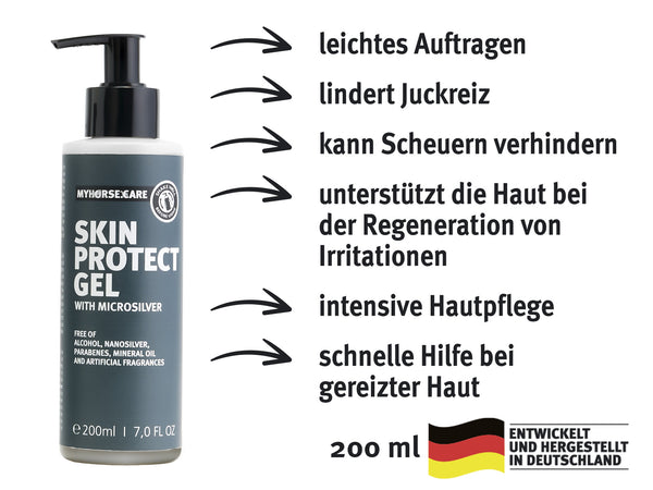 Pflegegel: Skin Protect Gel with Microsilver